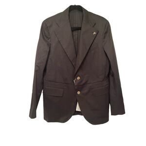 Gabriele Pasini Men’s Single Breasted Cotton Blazer, NWT, Size: 50IT